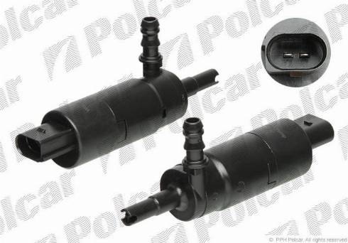 Polcar 9555PS-1 - Water Pump, headlight cleaning autospares.lv