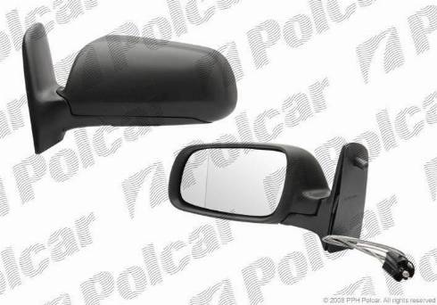 Polcar 955051-M - Outside Mirror autospares.lv