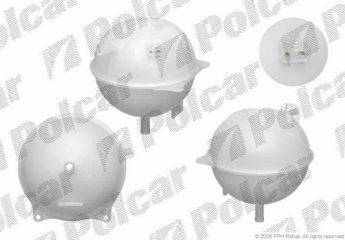 Polcar 9566ZB-1 - Expansion Tank, coolant autospares.lv