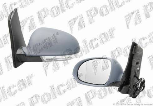 Polcar 9515514M - Outside Mirror autospares.lv