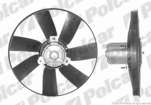 Polcar 953823U1 - Fan, radiator autospares.lv