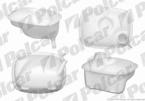 Polcar 9532ZB-1 - Expansion Tank, coolant autospares.lv