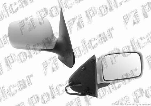 Polcar 9524526E - Outside Mirror autospares.lv