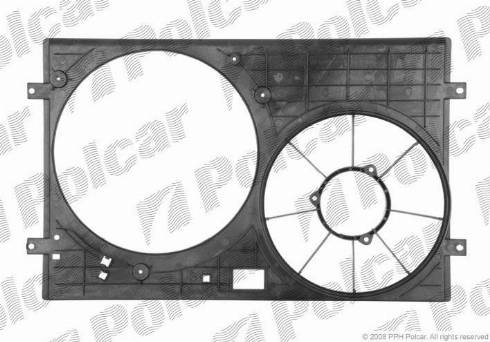 Polcar 952523 - Fan, radiator autospares.lv