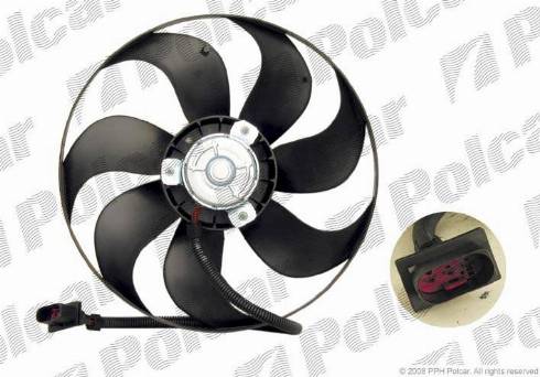 Polcar 952323U1 - Fan, radiator autospares.lv