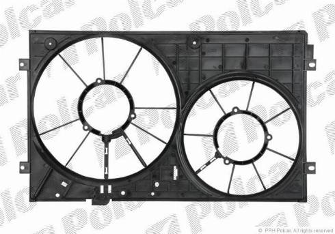 Polcar 957823-1Q - Fan, radiator autospares.lv