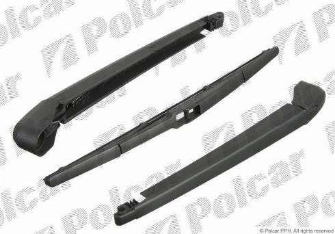 Polcar 4581RWT1 - Wiper Blade autospares.lv