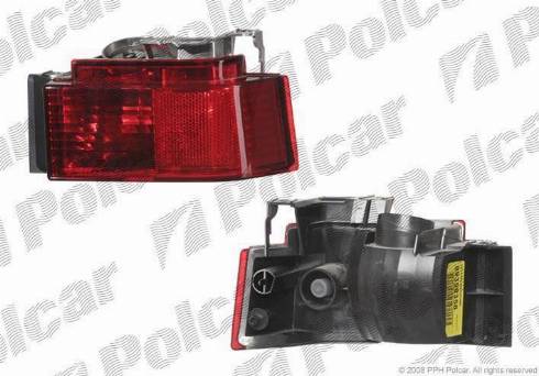 Polcar 5559980E - Rear Fog Light autospares.lv