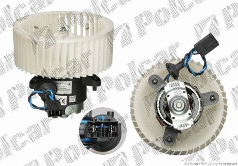 Polcar 5556NU-2 - Interior Blower autospares.lv