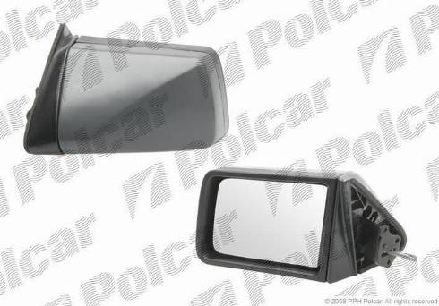 Polcar 5551511M - Outside Mirror autospares.lv