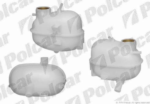 Polcar 5557ZB-1 - Expansion Tank, coolant autospares.lv