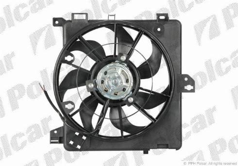 Polcar 550923W10 - Fan, radiator autospares.lv