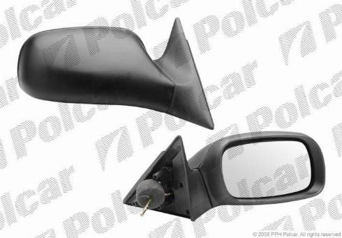 Polcar 5507522M - Outside Mirror autospares.lv