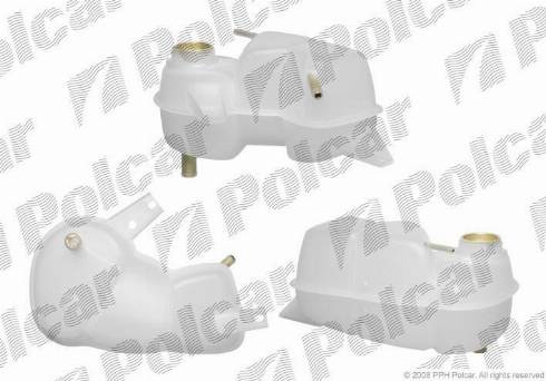 Polcar 5507ZB-1 - Expansion Tank, coolant autospares.lv