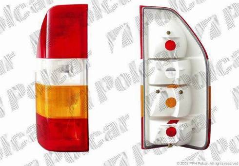 Polcar 5062881E - Combination Rearlight autospares.lv