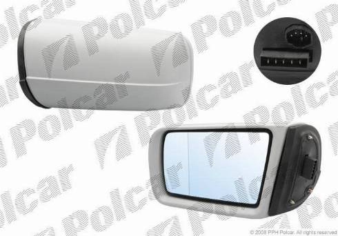 Polcar 5002511M - Outside Mirror autospares.lv