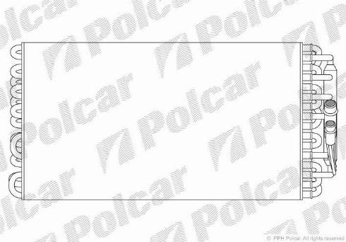 Polcar 5024P8-1 - Expansion Valve, air conditioning autospares.lv