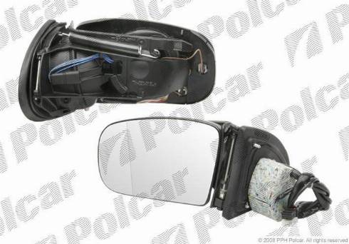 Polcar 5025514M - Outside Mirror autospares.lv