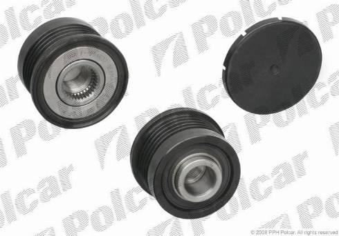 Polcar 535004810 - Pulley, alternator, freewheel clutch autospares.lv