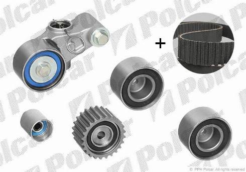 Polcar 530035310 - Timing Belt Set autospares.lv