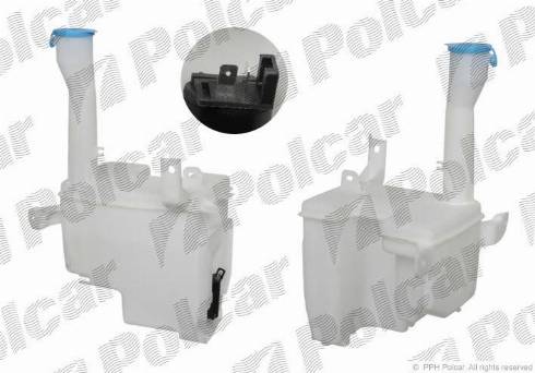 Polcar 5235ZBS-1 - Water Pump, window cleaning autospares.lv