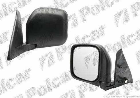Polcar 5272514M - Outside Mirror autospares.lv