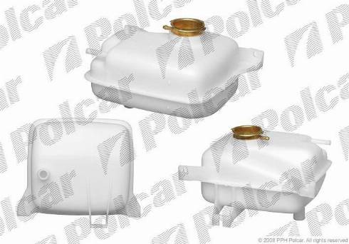 Polcar 5701ZB-1 - Expansion Tank, coolant autospares.lv