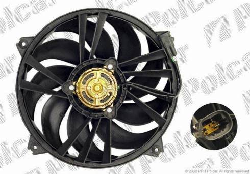 Polcar 571023W2 - Fan, radiator autospares.lv