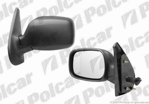 Polcar 6061521M - Outside Mirror autospares.lv