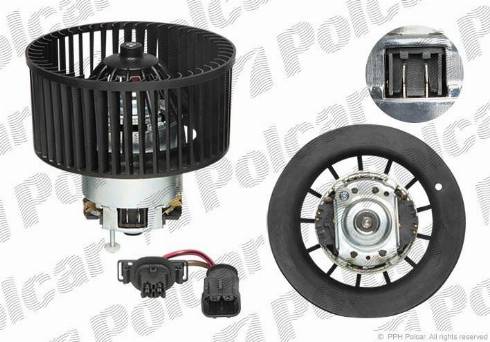 Polcar 6007NU-3S - Interior Blower autospares.lv