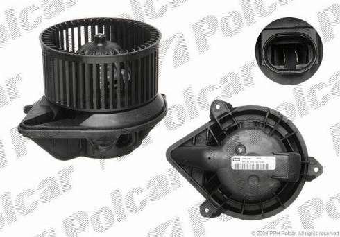 Polcar 6007NU3X - Interior Blower autospares.lv