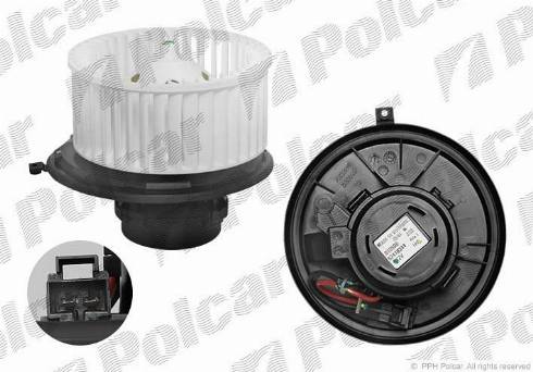 Polcar 6037NU2X - Interior Blower autospares.lv