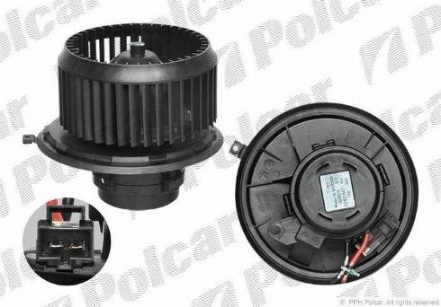 Polcar 1404NU1X - Interior Blower autospares.lv