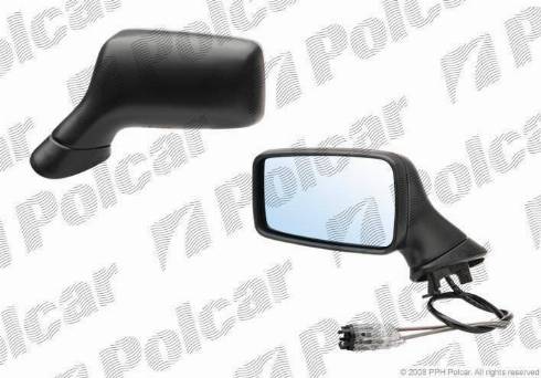 Polcar 1307511E - Outside Mirror autospares.lv