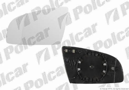 Polcar 1335541M - Outside Mirror autospares.lv