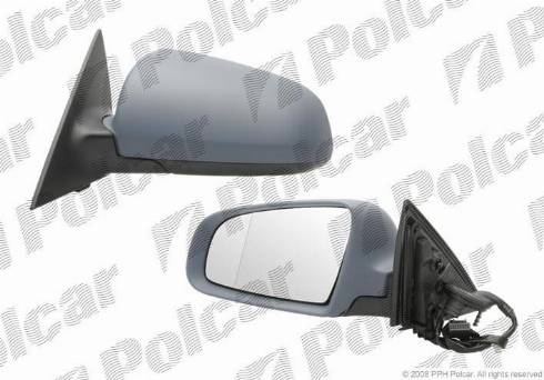 Polcar 1338514M - Outside Mirror autospares.lv