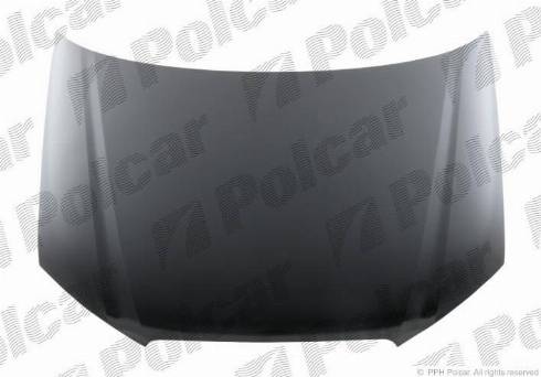 Polcar 133203 - Bonnet, hood autospares.lv