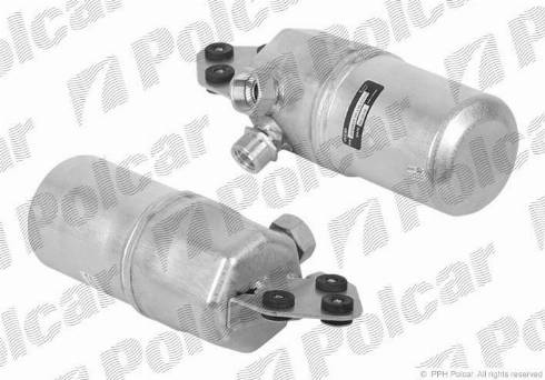 Polcar 1324KD2X - Dryer, air conditioning autospares.lv