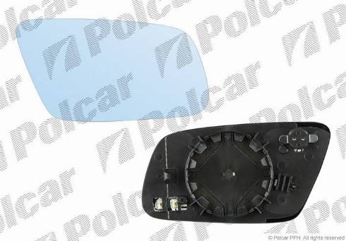 Polcar 1323557M - Outside Mirror autospares.lv