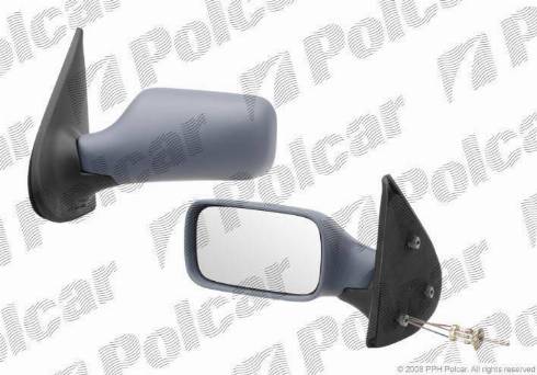 Polcar 3005512E - Outside Mirror autospares.lv