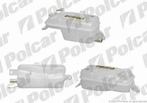 Polcar 3018ZB-1 - Expansion Tank, coolant autospares.lv