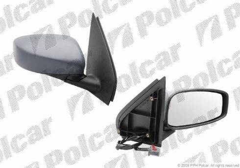 Polcar 3030525M - Outside Mirror autospares.lv