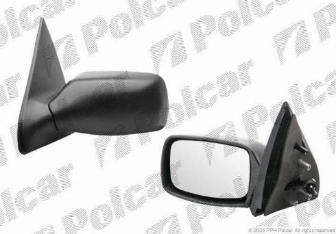 Polcar 3209512M - Outside Mirror autospares.lv