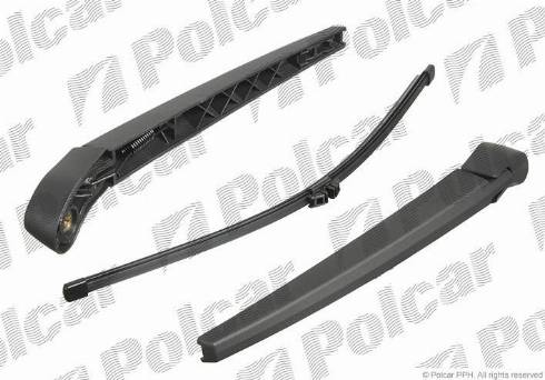 Polcar 2051RWT1 - Wiper Blade autospares.lv
