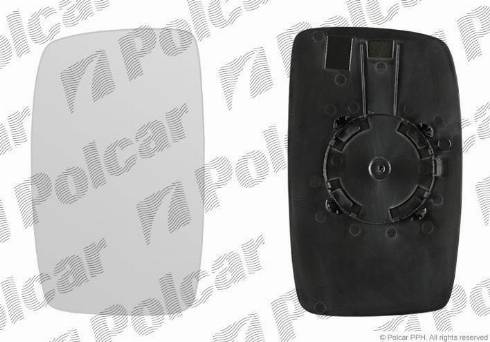 Polcar 2396543M - Outside Mirror autospares.lv