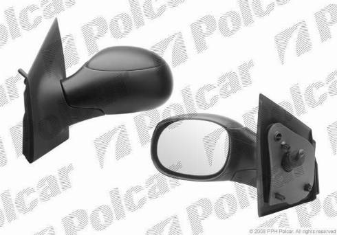 Polcar 2308511M - Outside Mirror autospares.lv