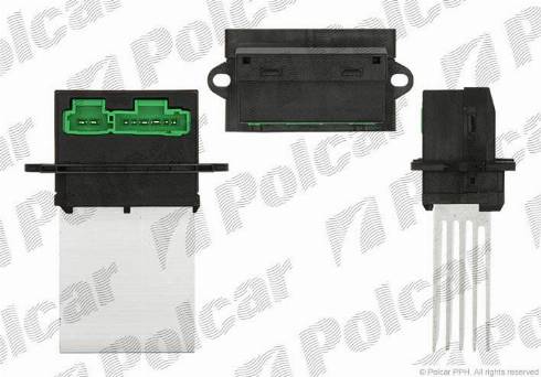 Polcar 2315KST-3 - Regulator, passenger compartment fan autospares.lv