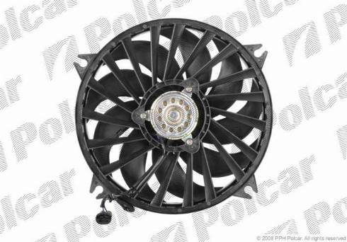 Polcar 233223W4 - Fan, radiator autospares.lv