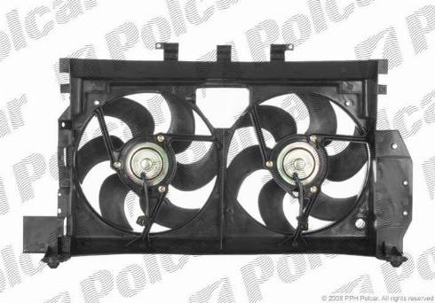 Polcar 232523W2 - Fan, radiator autospares.lv