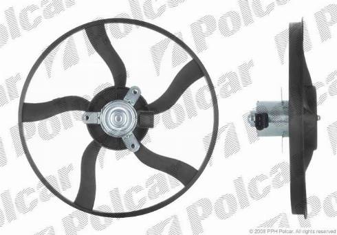 Polcar 232623U1 - Fan, radiator autospares.lv
